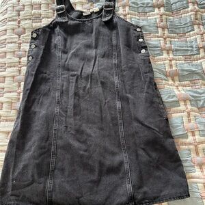 Levi’s black Jean dress with pockets